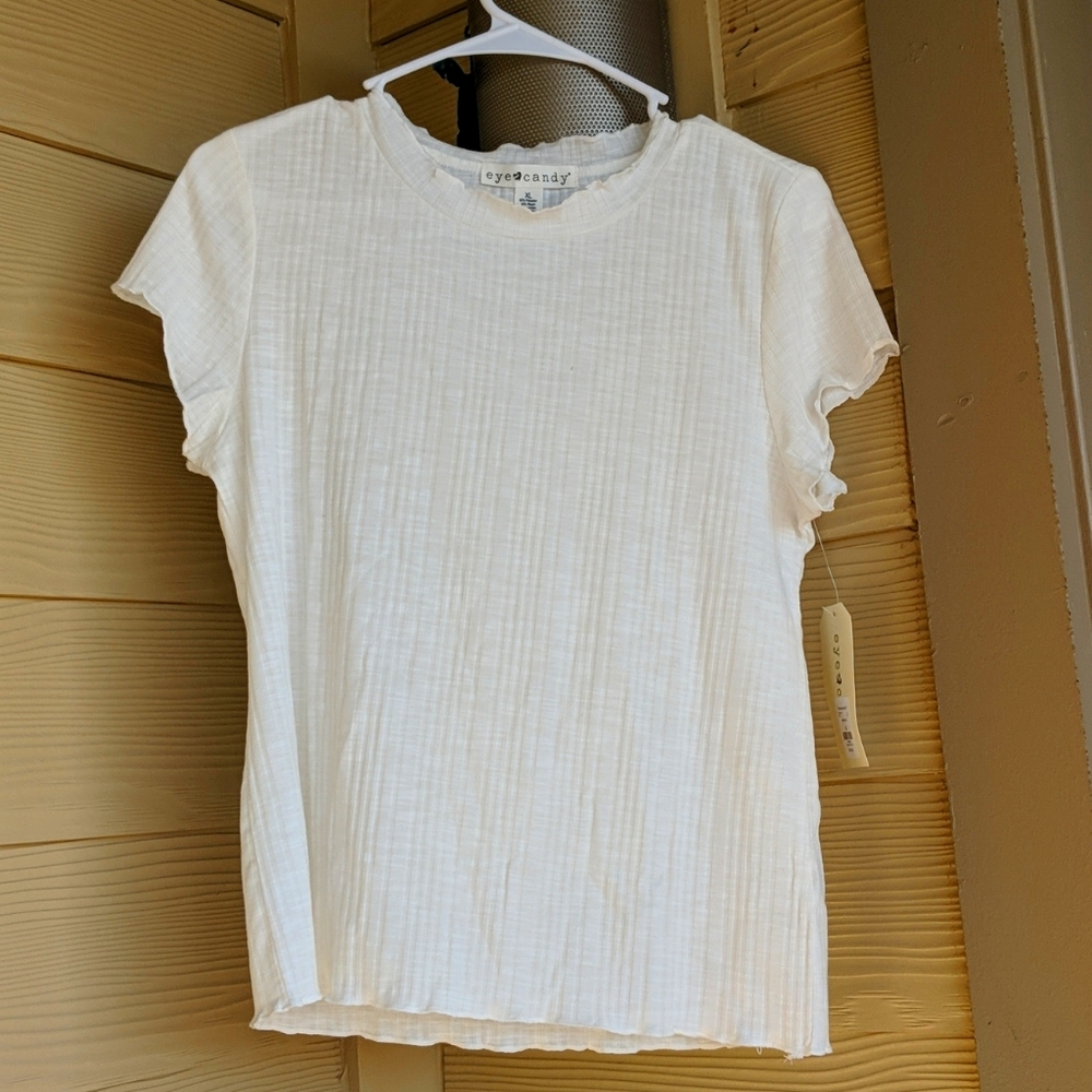 White smock top